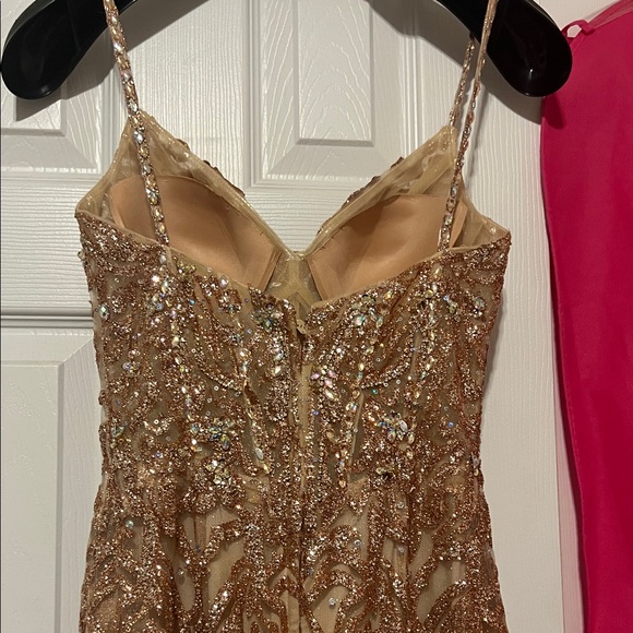 Glamorous Sequin Embellished Prom Dress - Picture 10 of 16